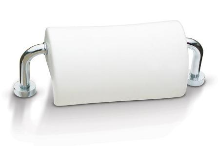 Подголовник на хромированных ножках Triton, белый